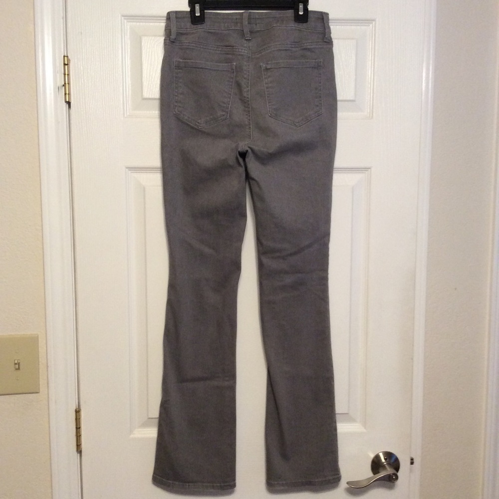NYDJ Slim Bootcut stretch gray jeans lift technology size 0 - Picture 5 of 14